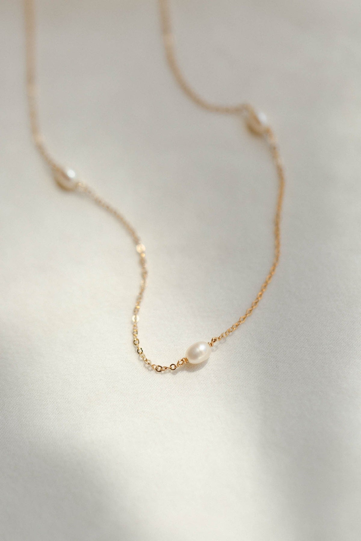 Trinity Pearl Necklace