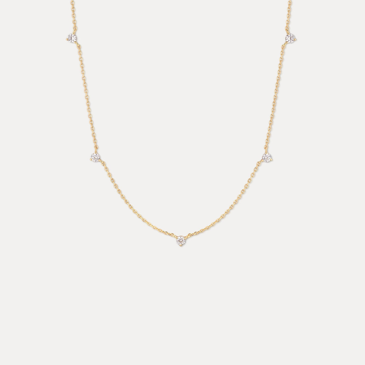 Starlet Station Necklace