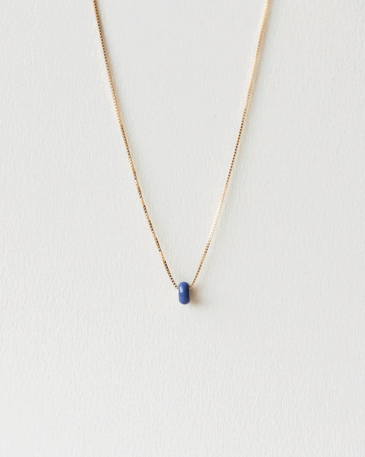 Aura Enamel Bead Necklace