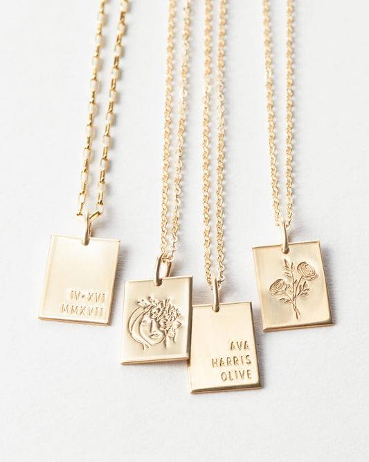Personalized Marseille Necklace