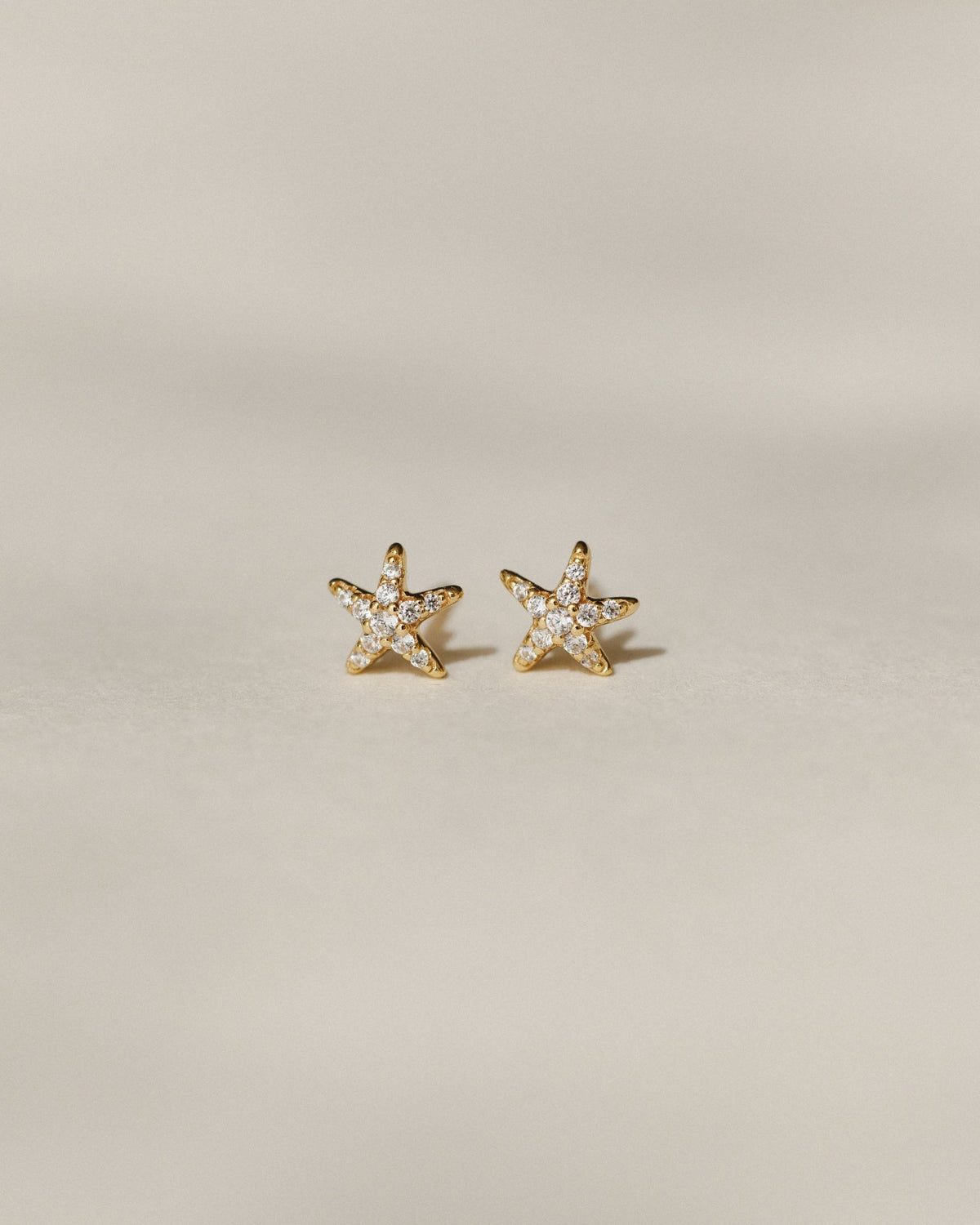Pavé Sea Star Studs