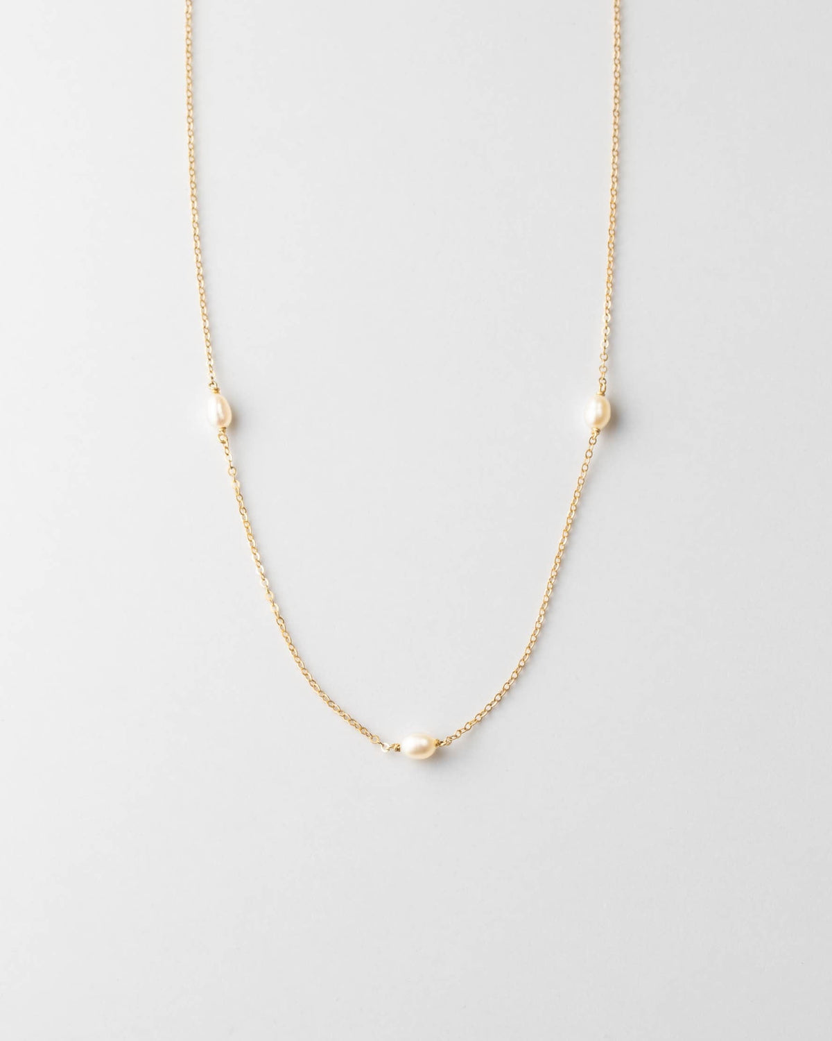 Trinity Pearl Necklace