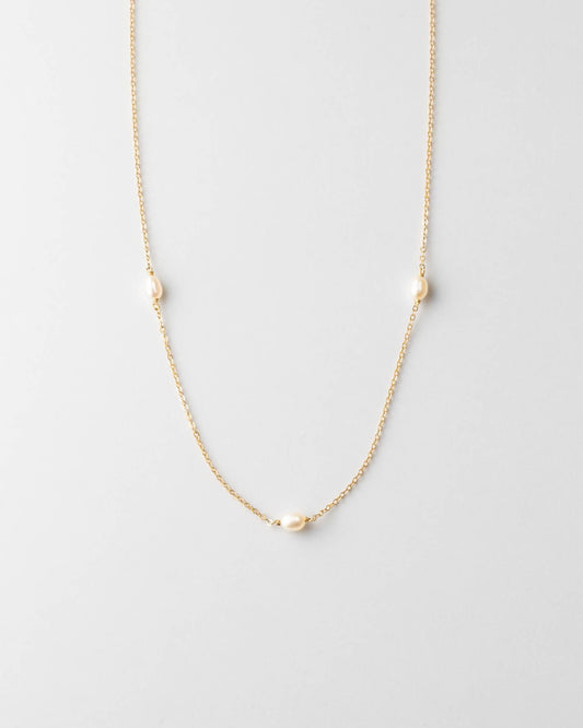 Trinity Pearl Necklace
