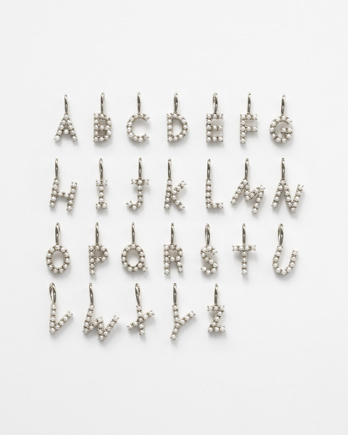 Pearl Initial Necklace