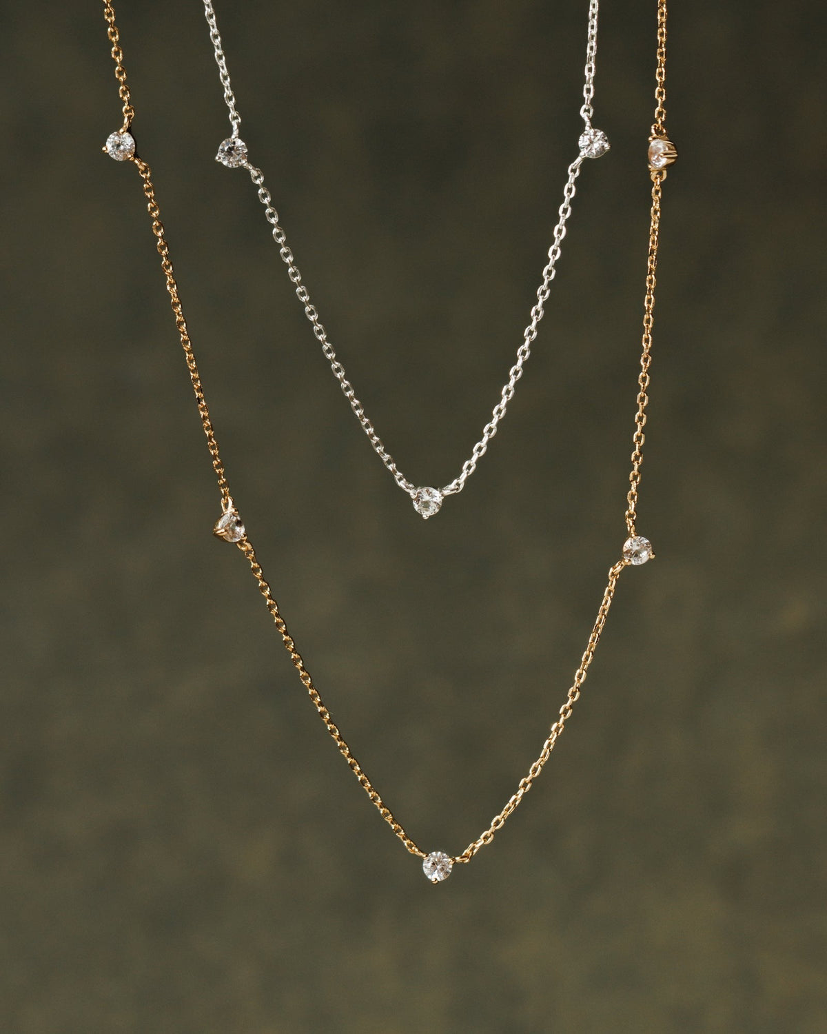 Starlet Station Necklace