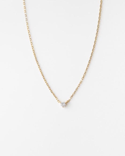 Polaris Diamond Solitaire Necklace