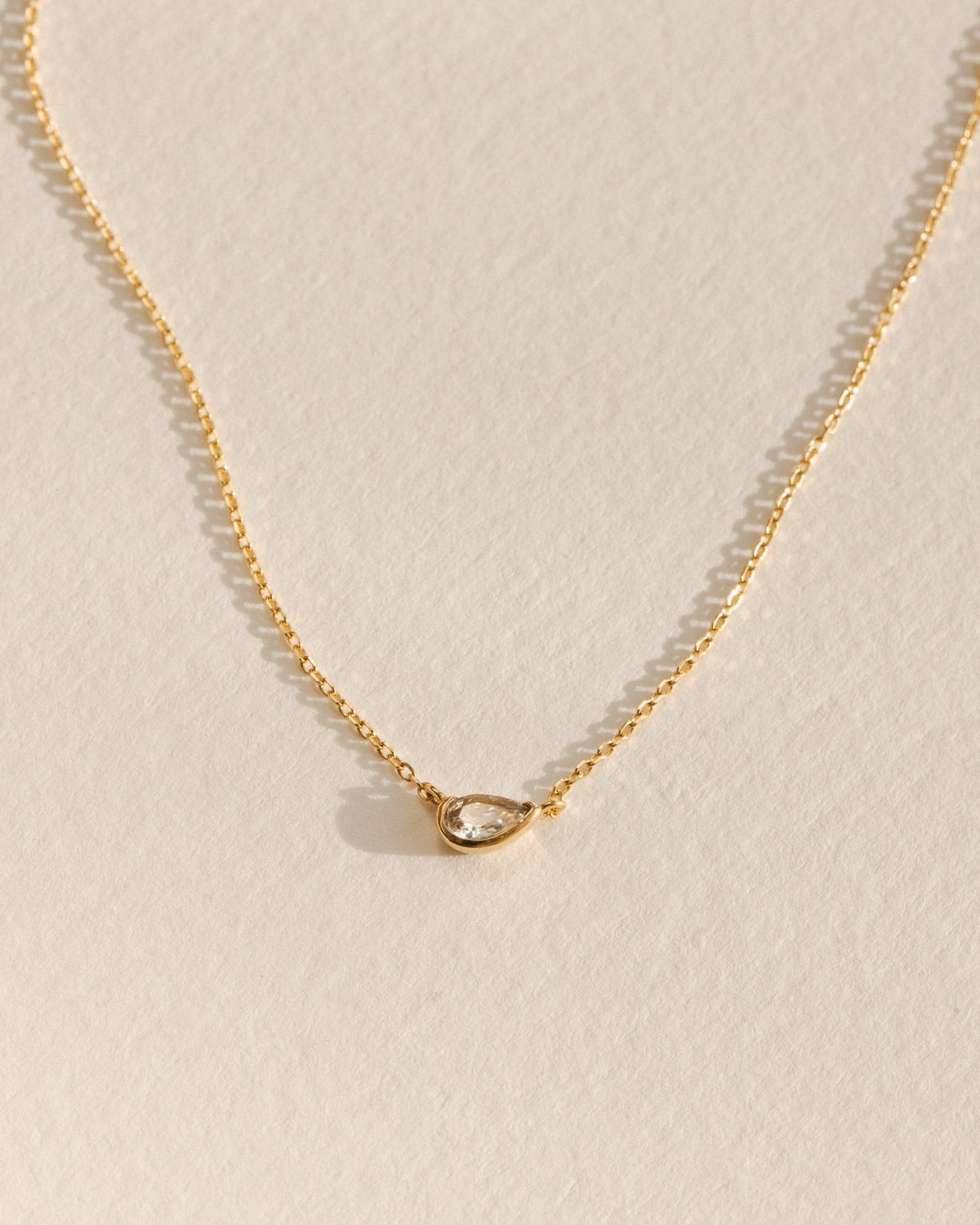 Solid Gold Zephyr Necklace
