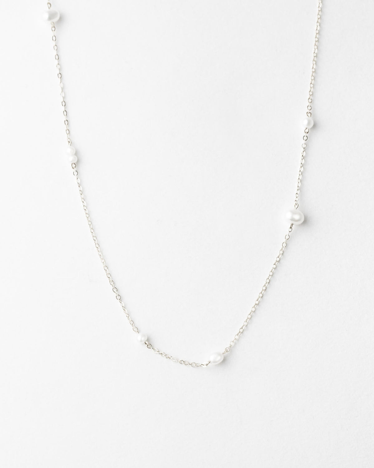 Floating Pearl Necklace