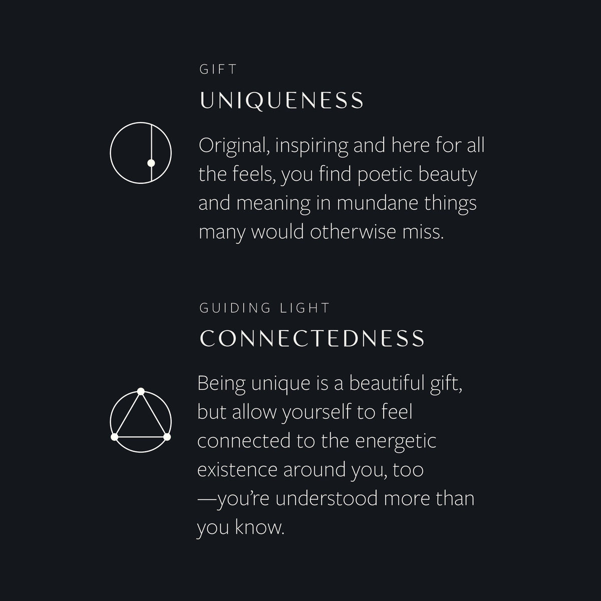 Enneagram Type Four Necklace