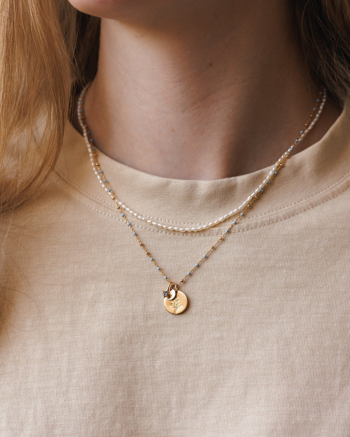 Mini Pearl Strand Necklace