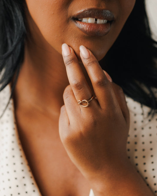 Eternal Knot Statement Ring