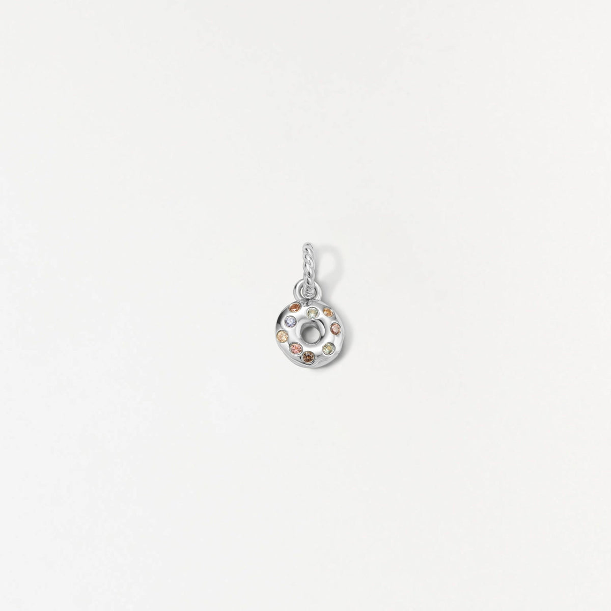 Sprinkled Donut Charm