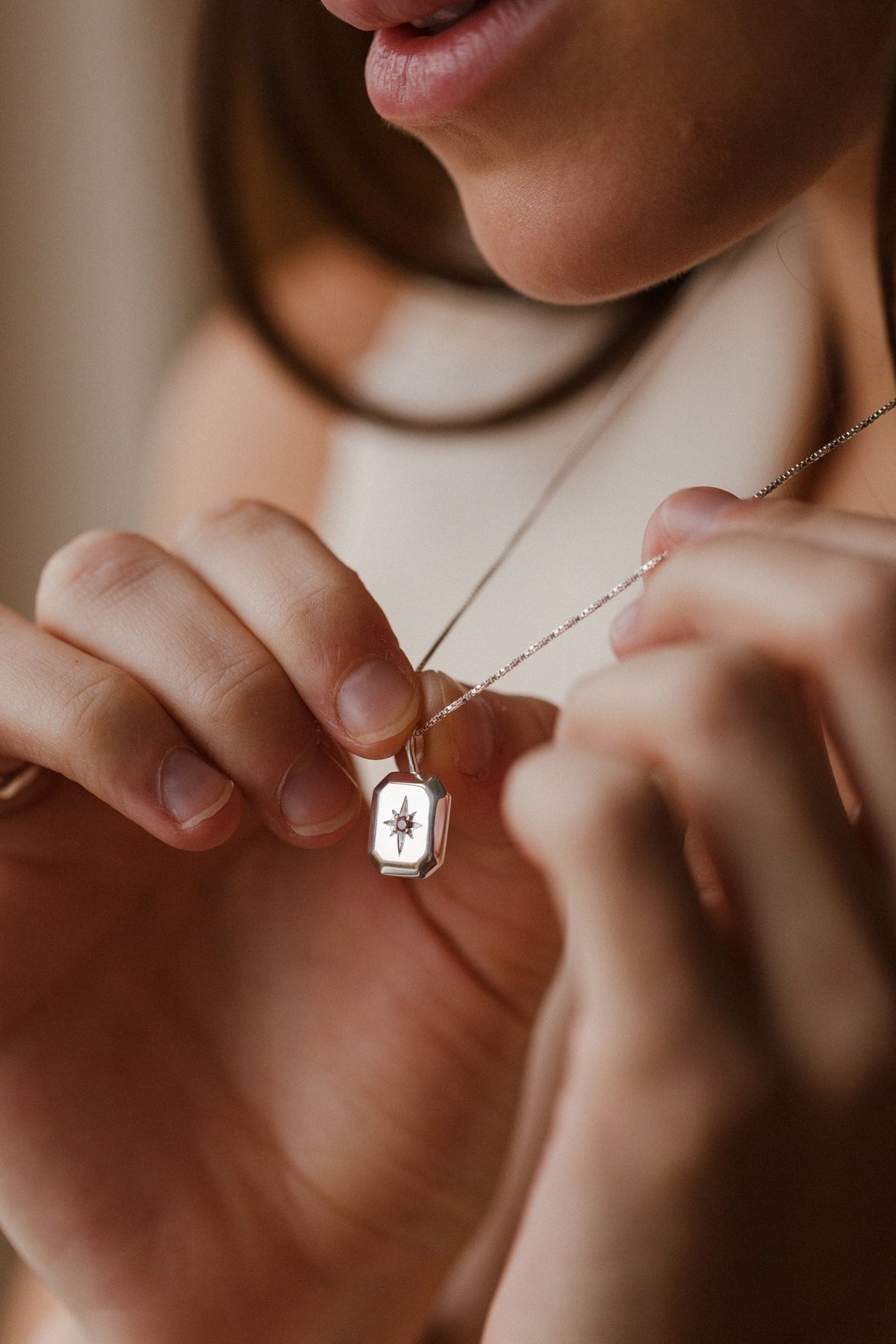 Starlight Birthstone Pendant