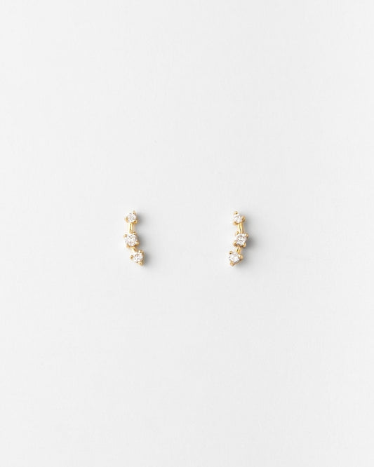 Astra Diamond Bar Studs