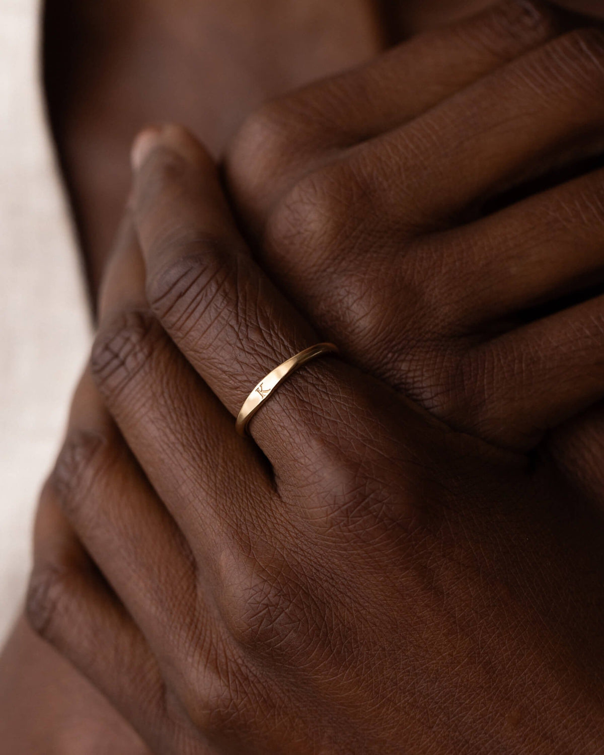 Slim Signet Ring