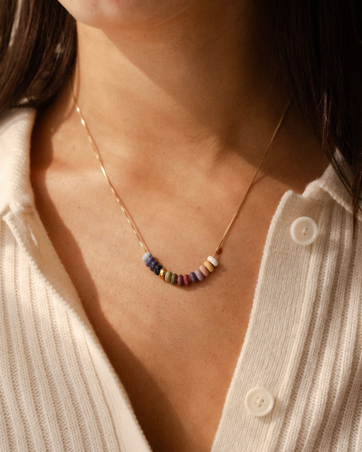 Extra Aura Enamel Bead